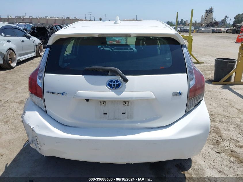 2015 Toyota Prius C Two VIN: JTDKDTB32F1584653 Lot: 39688580