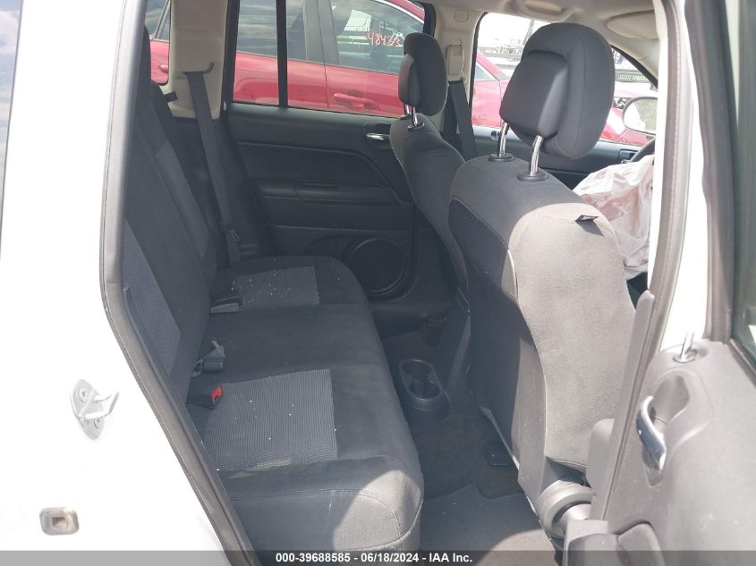 2016 Jeep Compass Sport VIN: 1C4NJCBA5GD512673 Lot: 39688585