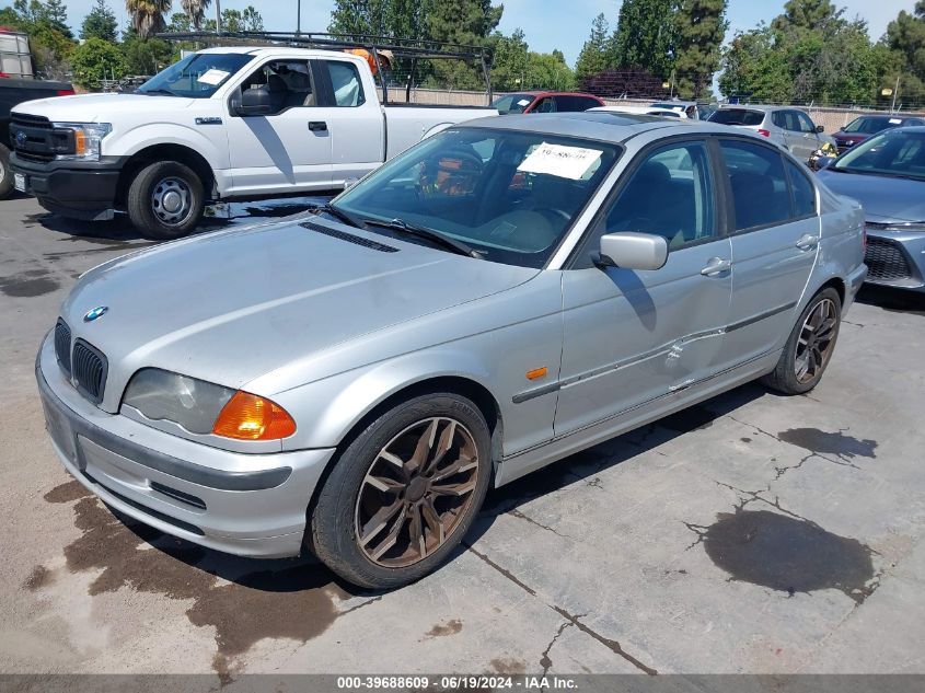 2000 BMW 323I VIN: WBAAM334XYCA90096 Lot: 39688609