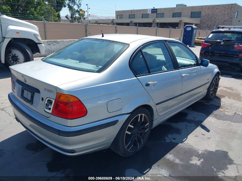 2000 BMW 323I VIN: WBAAM334XYCA90096 Lot: 39688609