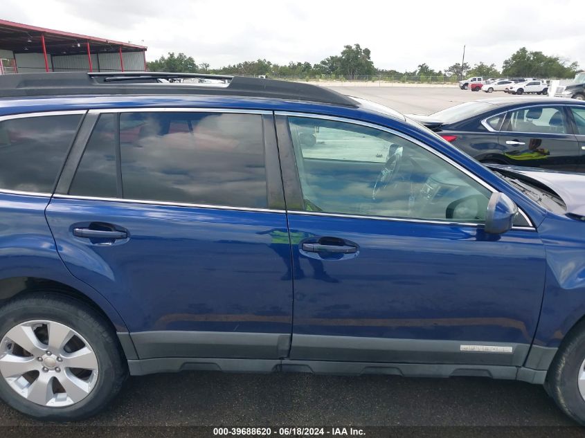 2011 Subaru Outback 2.5I Limited VIN: 4S4BRCJC2B3409381 Lot: 39688620