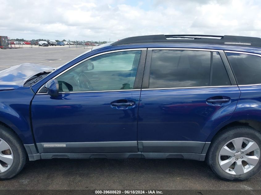 2011 Subaru Outback 2.5I Limited VIN: 4S4BRCJC2B3409381 Lot: 39688620