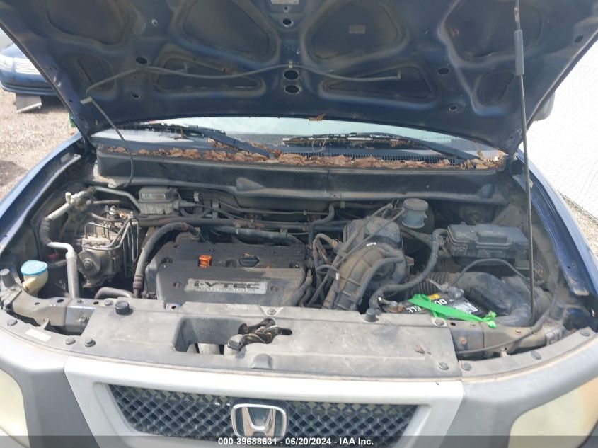 2003 Honda Element Ex VIN: 5J6YH28593L001779 Lot: 39688631