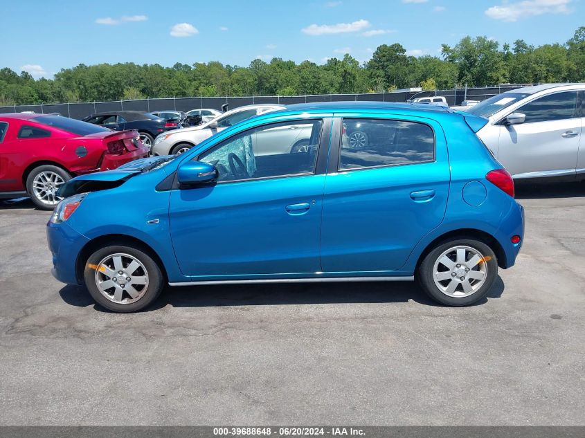 2015 Mitsubishi Mirage Es/Rf VIN: ML32A4HJ1FH055029 Lot: 39688648