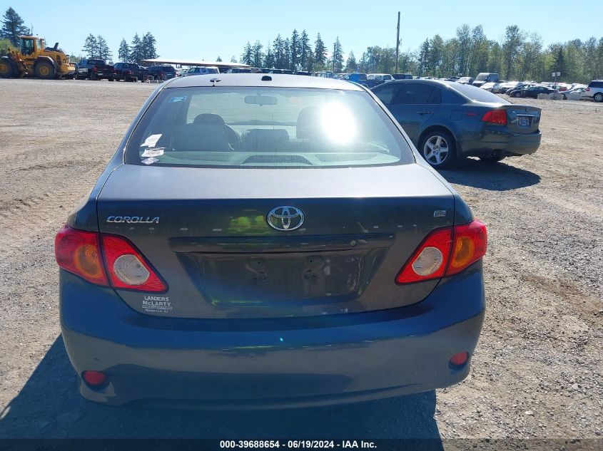 2009 Toyota Corolla Le/Xle VIN: JTDBL40E099081223 Lot: 39688654