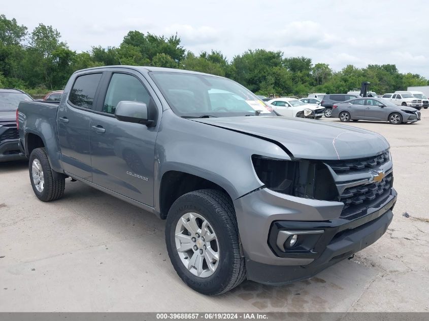 2022 Chevrolet Colorado Lt VIN: 1GCGSCEN7N1228061 Lot: 39688657