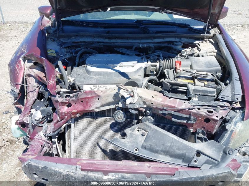 2009 Honda Accord Sdn Exl VIN: 1HGCP36819A036571 Lot: 39688658