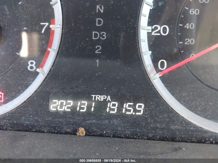 2009 Honda Accord Sdn Exl VIN: 1HGCP36819A036571 Lot: 39688658