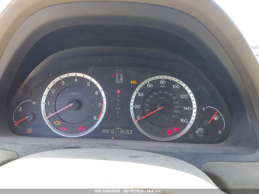 2009 Honda Accord Sdn Exl VIN: 1HGCP36819A036571 Lot: 39688658