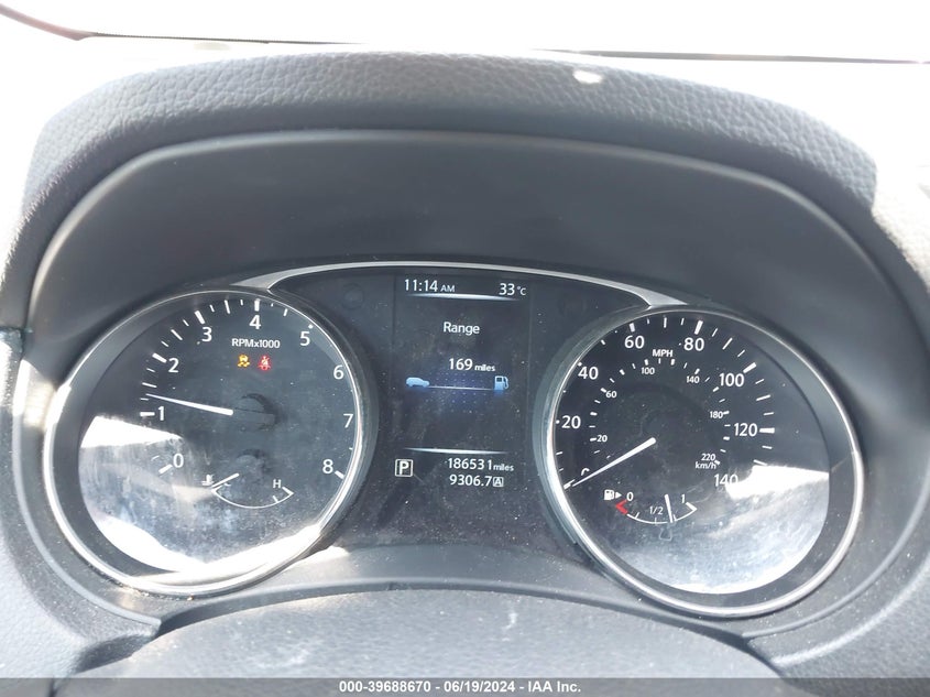 2016 Nissan Rogue S/Sl/Sv VIN: KNMAT2MV0GP653801 Lot: 39688670