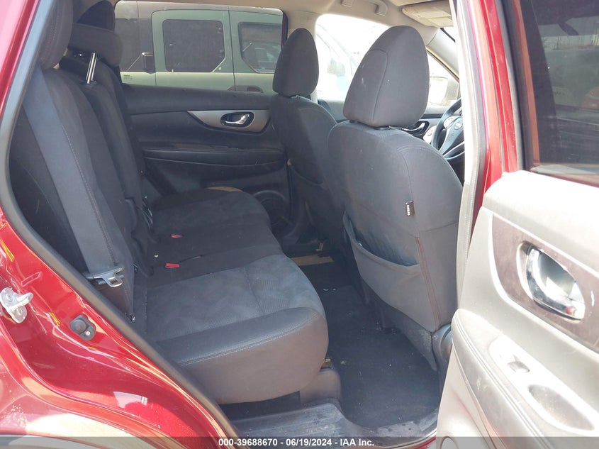 2016 Nissan Rogue S/Sl/Sv VIN: KNMAT2MV0GP653801 Lot: 39688670