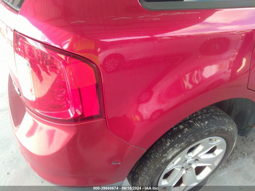 2011 Ford Edge Sel VIN: 2FMDK4JC7BBA51262 Lot: 39688674