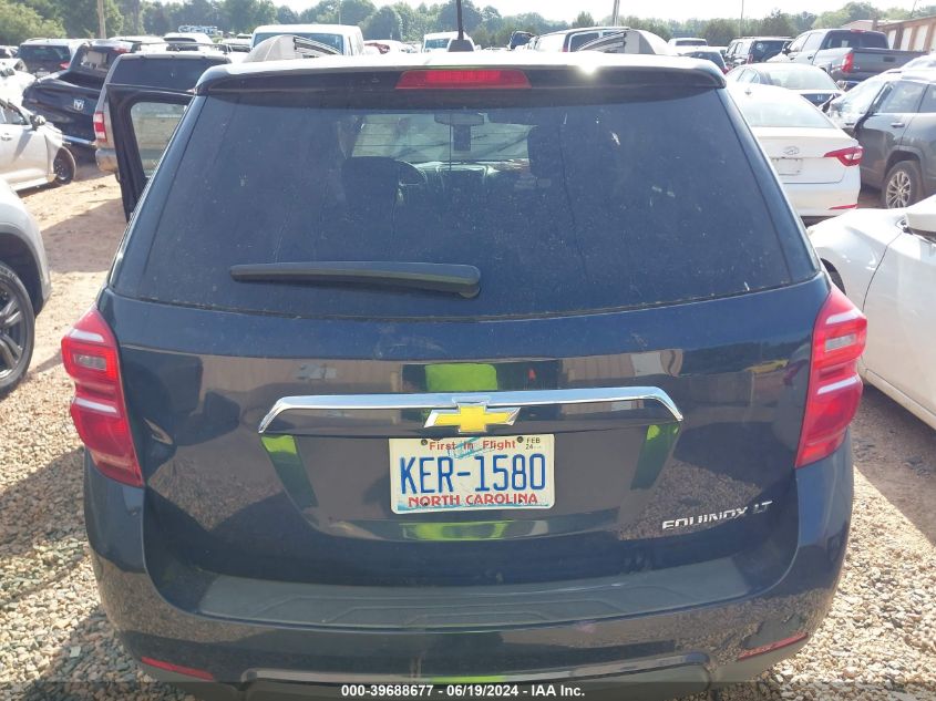 2016 Chevrolet Equinox Lt VIN: 2GNALCEKXG6324718 Lot: 39688677