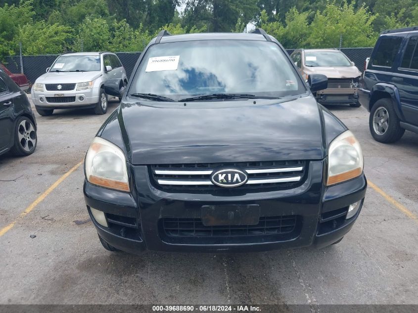 2006 Kia Sportage Ex V6/Lx V6 VIN: KNDJE723367273178 Lot: 39688690