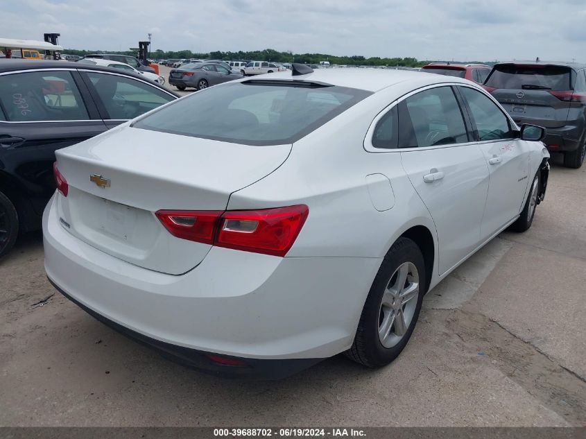 2022 Chevrolet Malibu Ls VIN: 1G1ZB5ST6NF190101 Lot: 39688702