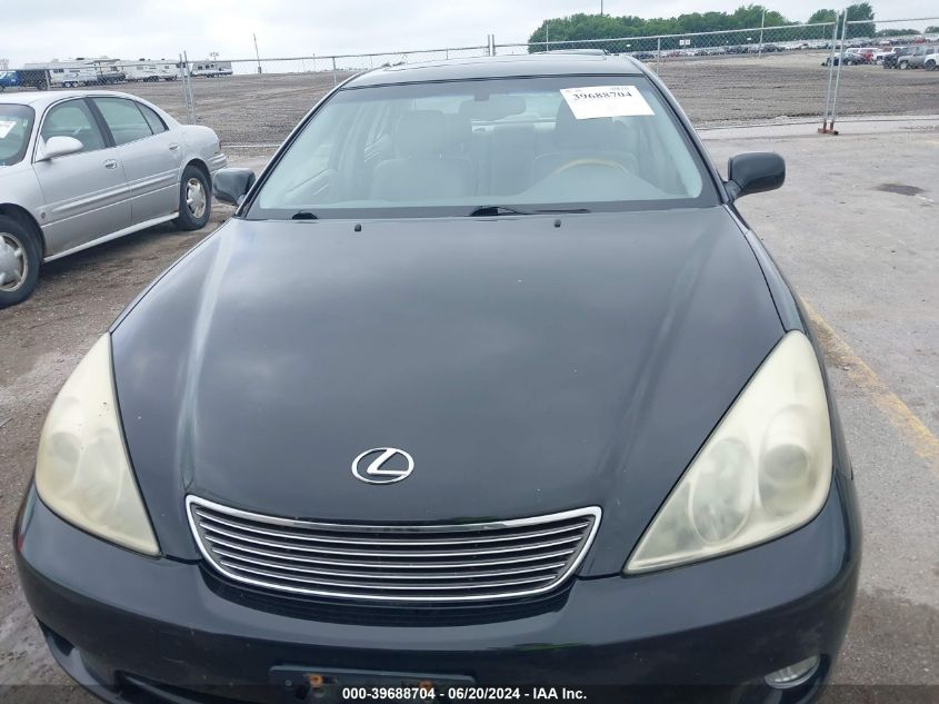 2005 Lexus Es 330 VIN: JTHBA30GX55117744 Lot: 39688704