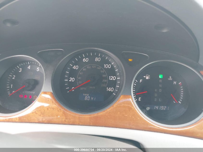 2005 Lexus Es 330 VIN: JTHBA30GX55117744 Lot: 39688704