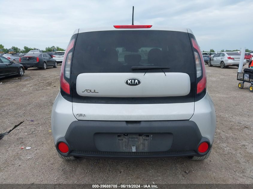 2015 Kia Soul VIN: KNDJN2A26F7785299 Lot: 39688705