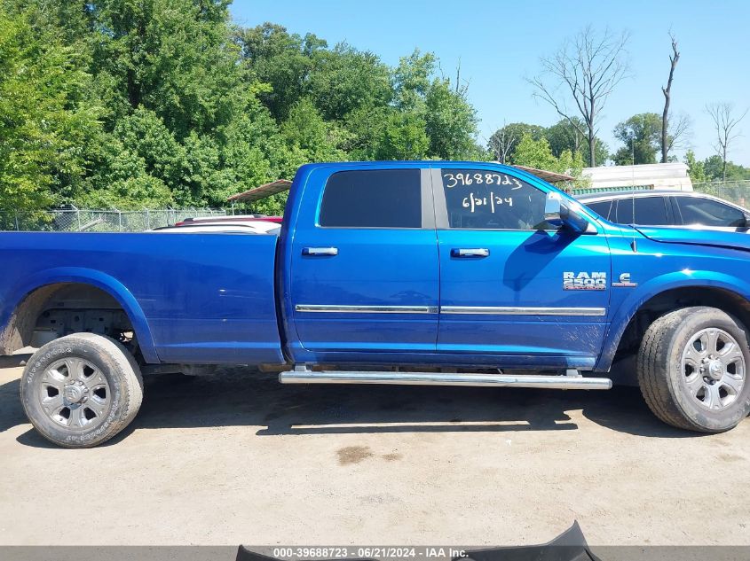 2018 Ram 2500 Laramie VIN: 3C6UR5KL1JG109275 Lot: 39688723