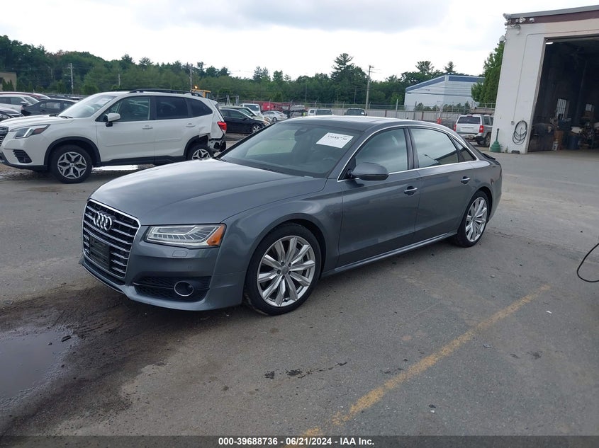 2016 Audi A8 L 4.0T Sport VIN: WAU43AFD6GN020496 Lot: 39688736