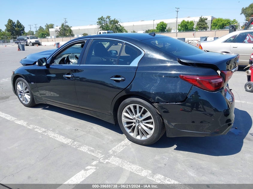 VIN JN1EV7AP6JM362620 2018 INFINITI Q50 3.0T LUXE