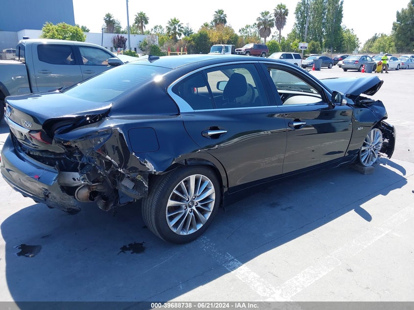 VIN JN1EV7AP6JM362620 2018 INFINITI Q50 3.0T LUXE