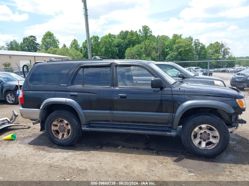 1997 Toyota 4Runner Sr5 V6 Limited VIN: JT3HN87R4V0096069 Lot: 39688739