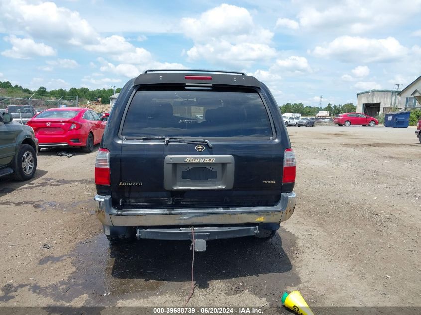 1997 Toyota 4Runner Sr5 V6 Limited VIN: JT3HN87R4V0096069 Lot: 39688739