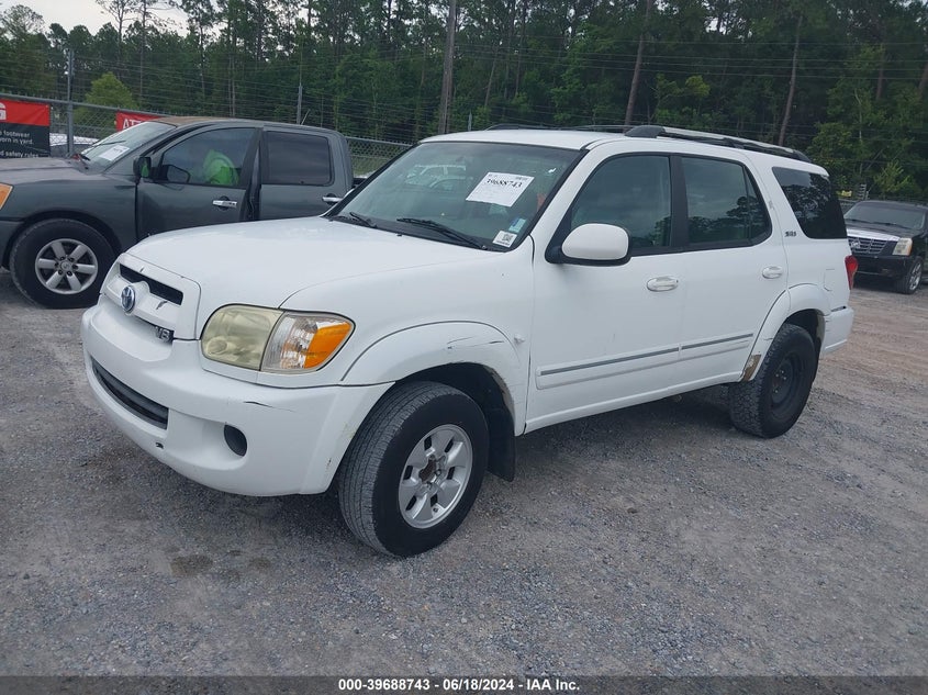 2007 Toyota Sequoia Sr5 V8 VIN: 5TDZT34A37S296173 Lot: 39688743