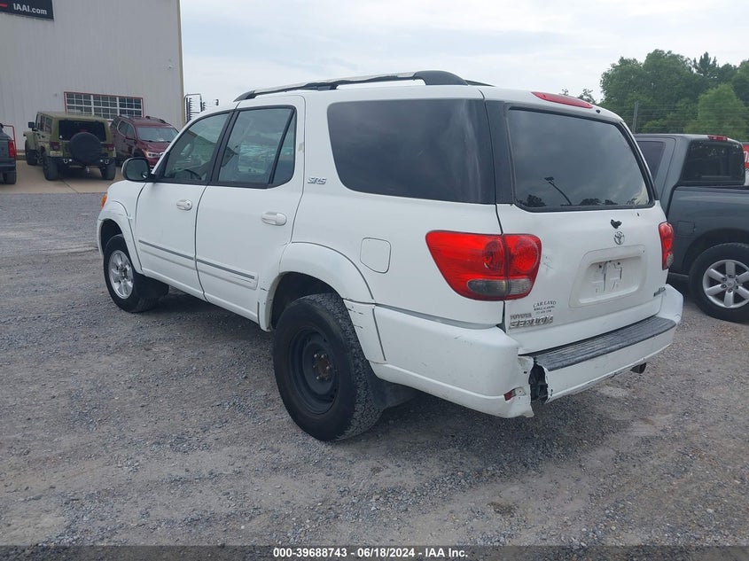 2007 Toyota Sequoia Sr5 V8 VIN: 5TDZT34A37S296173 Lot: 39688743