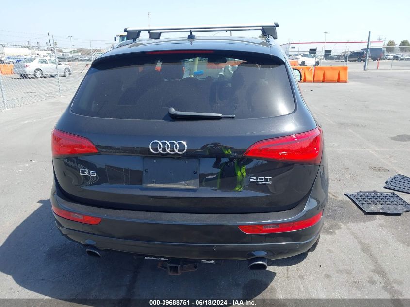 2013 Audi Q5 2.0T Premium VIN: WA1LFAFP0DA081890 Lot: 39688751