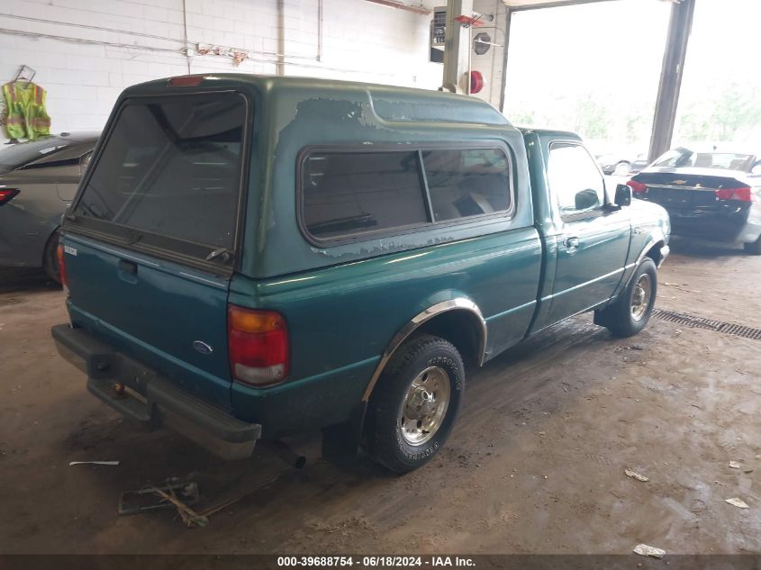 1998 Ford Ranger Splash/Xl/Xlt VIN: 1FTYR10U3WPB65624 Lot: 39688754