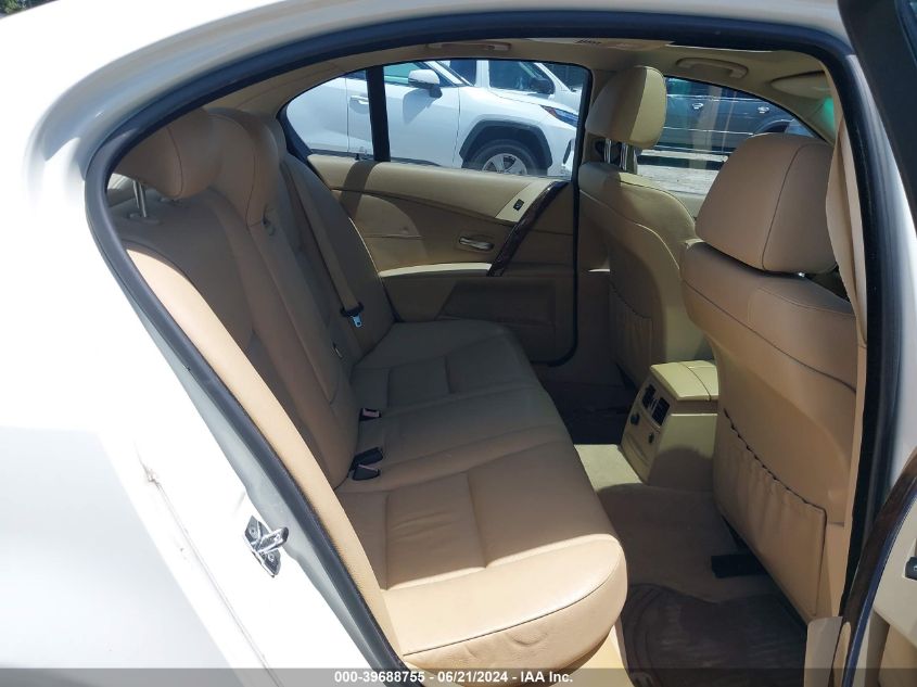 2004 BMW 525I I VIN: WBANA535X4B853388 Lot: 39688755