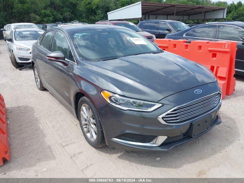 2018 FORD FUSION ENERGI SE LUXURY - 3FA6P0PU7JR134316