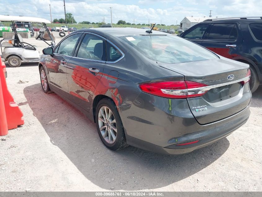 2018 FORD FUSION ENERGI SE LUXURY - 3FA6P0PU7JR134316