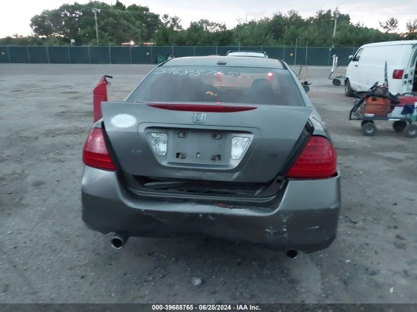 2006 Honda Accord Ex VIN: 1HGCM66866A056692 Lot: 39688765