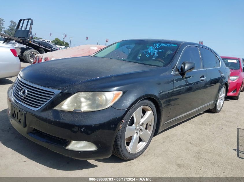 2007 Lexus Ls 460 L VIN: JTHGL46F875016449 Lot: 39688783