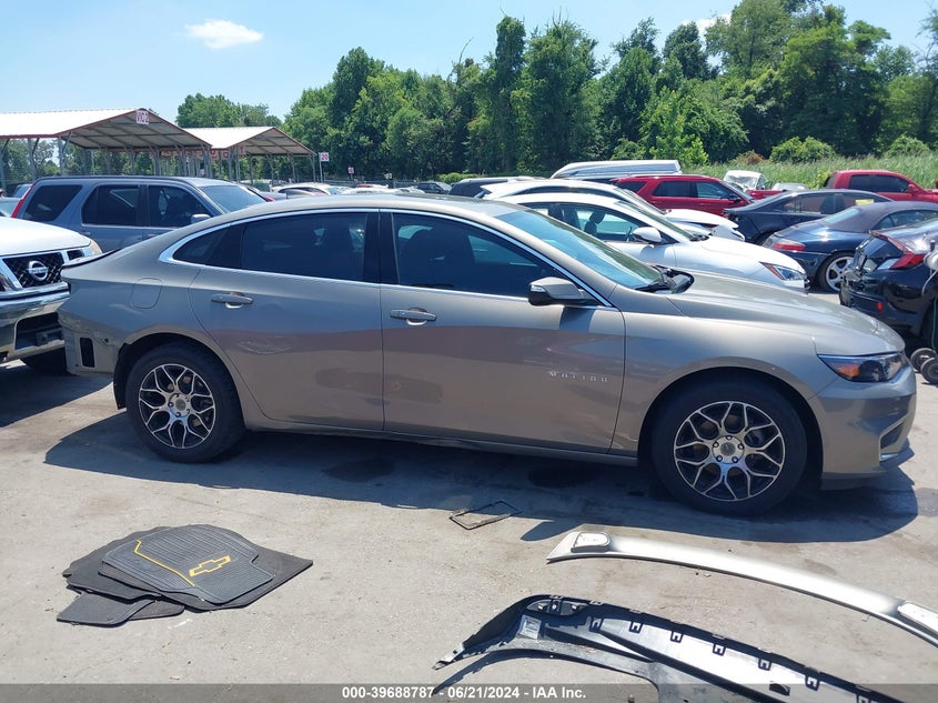 2018 Chevrolet Malibu Lt VIN: 1G1ZD5ST3JF207134 Lot: 39688787