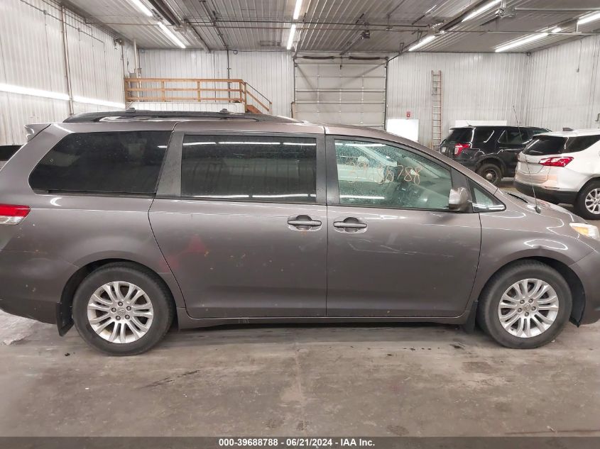 2012 Toyota Sienna Xle V6 8 Passenger VIN: 5TDYK3DC8CS193129 Lot: 39688788