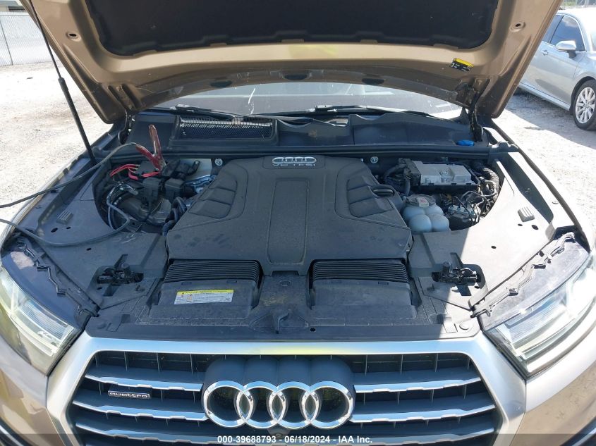 2018 Audi Q7 3.0T Premium VIN: WA1VAAF70JD012005 Lot: 39688793