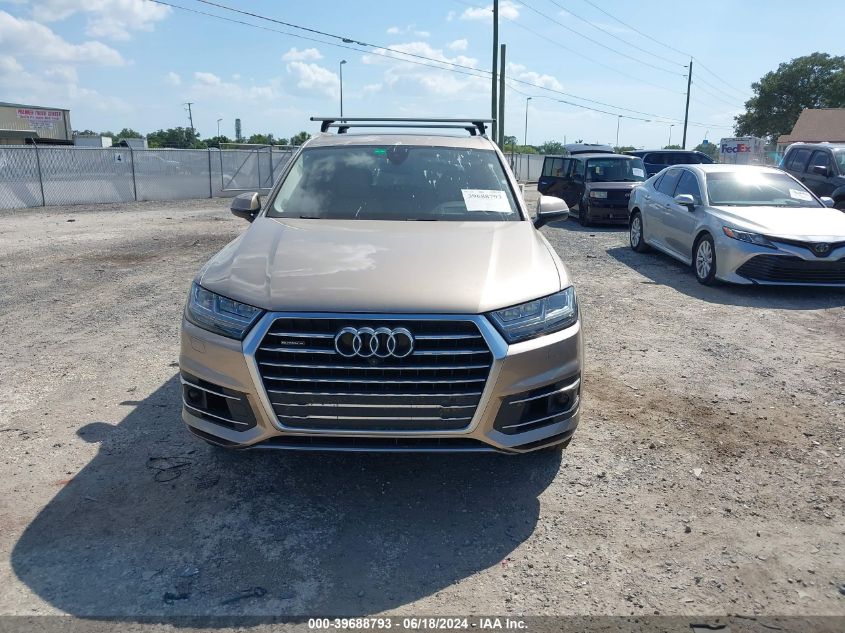 2018 Audi Q7 3.0T Premium VIN: WA1VAAF70JD012005 Lot: 39688793