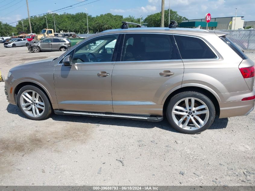 2018 Audi Q7 3.0T Premium VIN: WA1VAAF70JD012005 Lot: 39688793