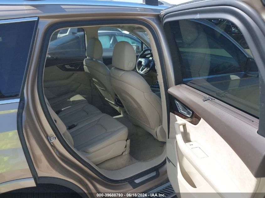 2018 Audi Q7 3.0T Premium VIN: WA1VAAF70JD012005 Lot: 39688793