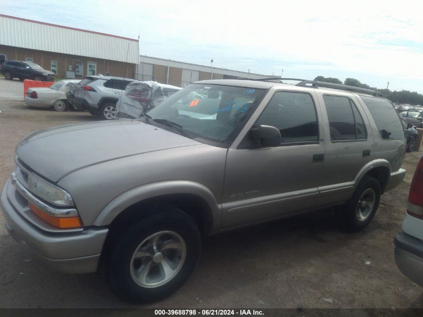 2002 Chevrolet Blazer Ls VIN: 1GNCS13W12K196980 Lot: 39688798