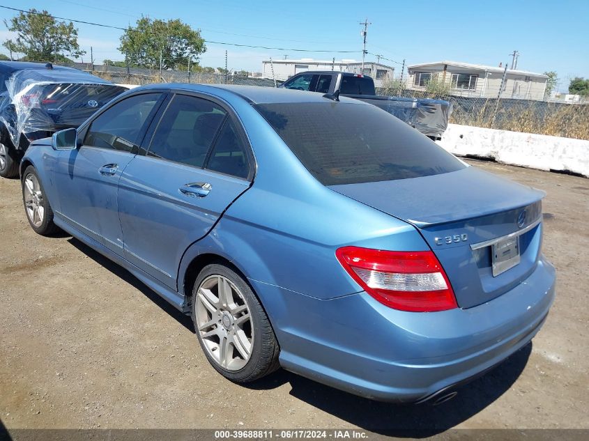 2010 Mercedes-Benz C 350 Sport VIN: WDDGF5GB1AR098881 Lot: 39688811