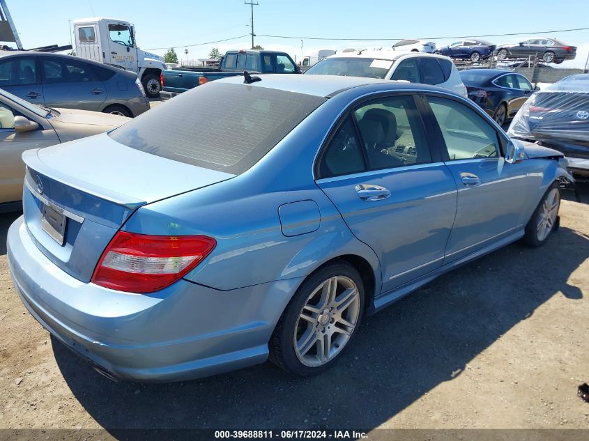 2010 Mercedes-Benz C 350 Sport VIN: WDDGF5GB1AR098881 Lot: 39688811