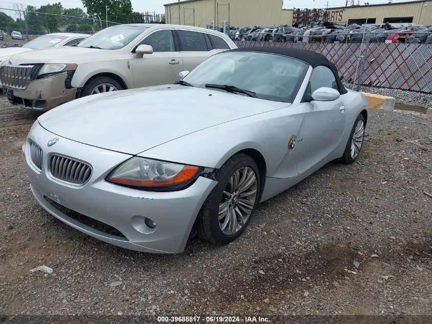 2003 BMW Z4 3.0I VIN: 4USBT53423LT22213 Lot: 39688817