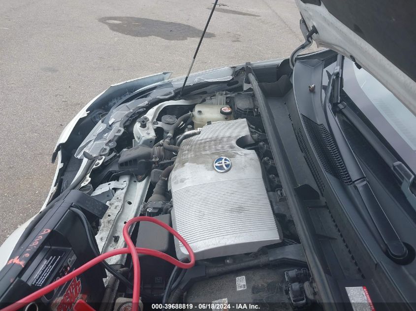 2019 Toyota Prius Le VIN: JTDL9RFU3K3010637 Lot: 39688819