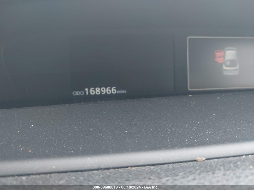 2019 Toyota Prius Le VIN: JTDL9RFU3K3010637 Lot: 39688819