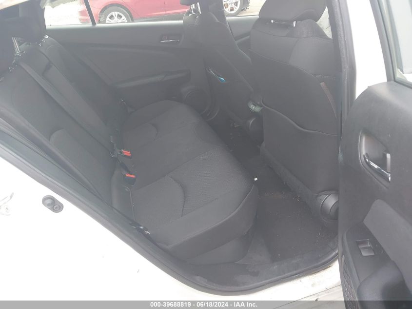 2019 Toyota Prius Le VIN: JTDL9RFU3K3010637 Lot: 39688819